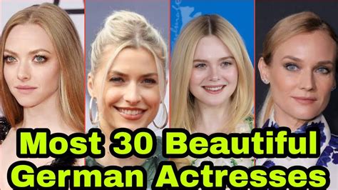 blonde german actress|Top 100 German Actresses .